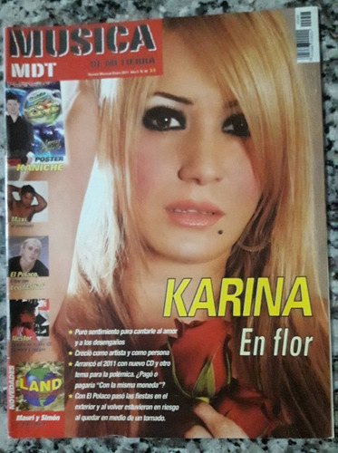 Revista Música De Mi Tierra - Karina La Princesita 