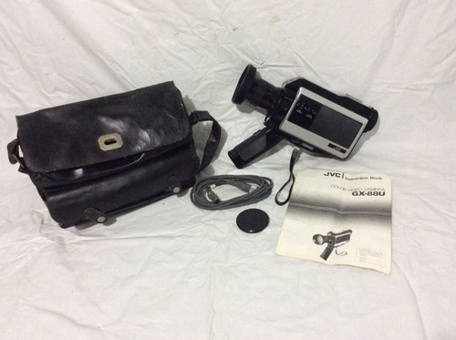 - Filmadora Antiga Jvc Model Gx-88u - Conservada - 1980