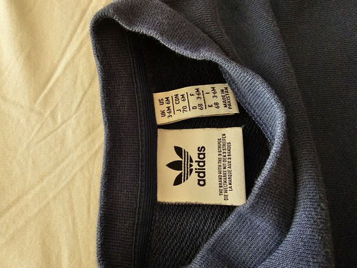 Conjunto Adidas Originals Bebe 3 A 6 Meses Importado Perfect Azul Marino 3-6 M (Usado)