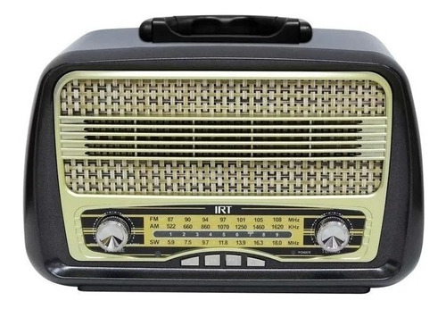 Radio Parlante Irt Vintage Am Fm Bluetooth - Electromundo