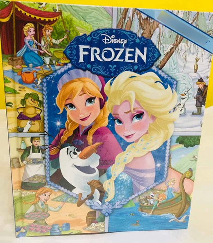 Libro Disney Frozen Busca Y Encuentra
