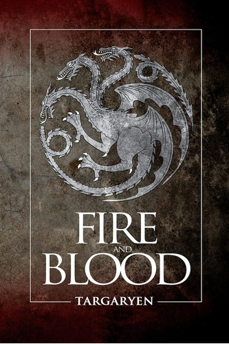 Game Of Thrones - Fire And Blood (notebook) / Media, Gunis