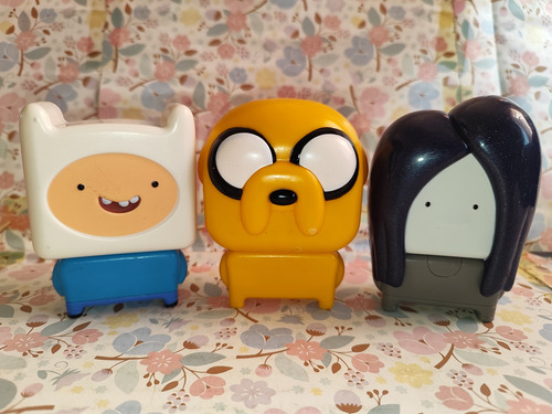 Figura Hora De Aventura Finn Jake Marceline Mcdonalds 2016