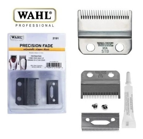 Navaja Repuesto Wahl Triple 000 Mod 2191 Magic Clip Senior Color Cromado