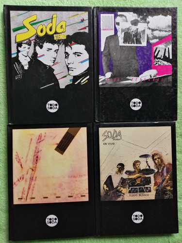 Eam Cd Libro Soda Stereo Sus 4 Primeros Discos Edicion 2012