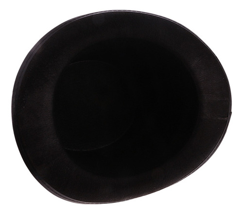 4x Sombrero De Copa Negro Alto Negro Victoriano Steampunk