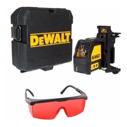 Nível Laser De Linhas 15 Metros Dw088k Dewalt + Óculos