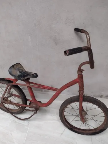 Bicicleta Antigua Llantas De Goma De Ni o