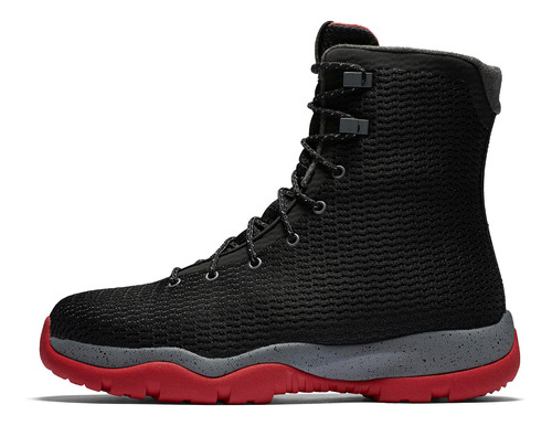 Zapatillas Jordan Future Boot Black Grey Red 854554-001   