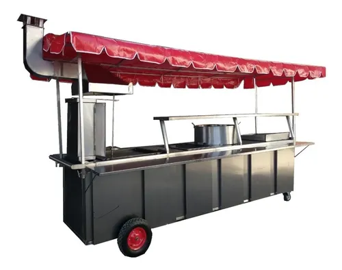Carritos Para Tacos De Acero Inoxidable De 3.50 M | Meses sin interés