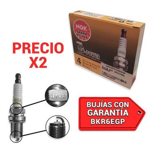 Bujía Ngk Platinium Optra Desing 1.8 L4 16v 04-09