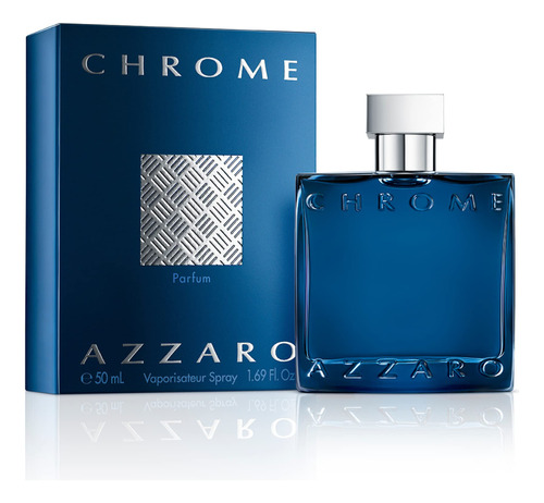 Azzaro Chrome Parfum - Aromático Fresco Mens Cologne Mn6su