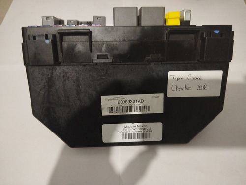 Módulo Tipm Grand Cherokee Durango 2012 P08089321ad (Usado)