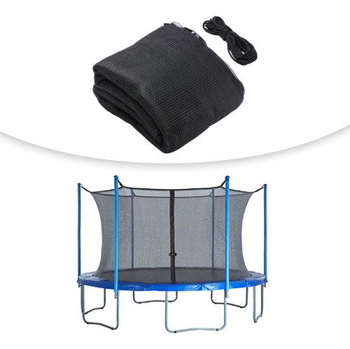Red De Repuesto Para Trampolín, Red De 12 Pies 6 Postes