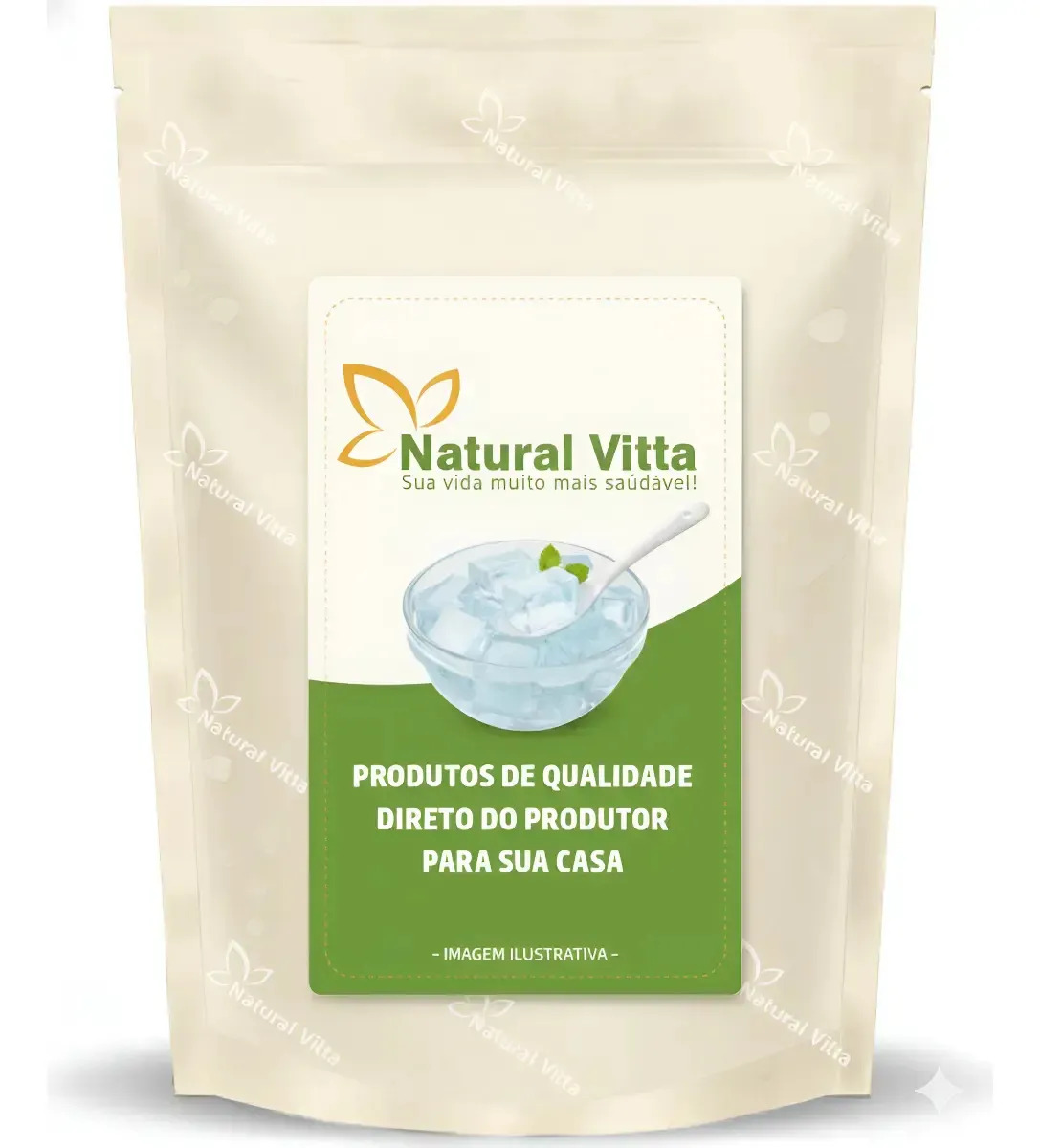 1kg Gelatina Sem Sabor Pura E Incolor Natural Vitta