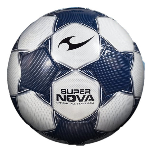 Balón Futbol Super Nova No. 4, 5 Gaser Full Color Plateado Y Azul