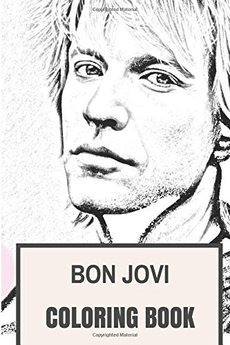 Bon Jovi Coloring Book American Rock Band And Epic Legendary