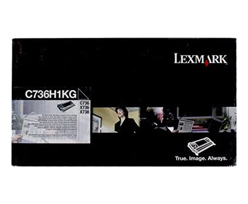 Lexmark C736h1kg Black Original.