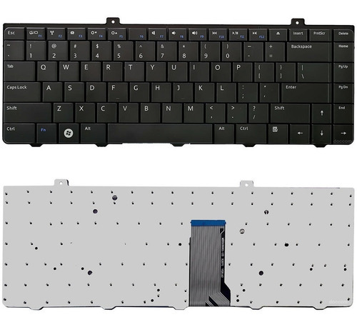 Teclado Para Dell Inspiron 14 1445 Pp42l 0d172n Layout Us Cor Preto