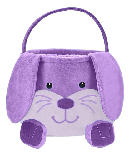 Cesta De Peluche Para Decoración Del Día De Pascua Resurre 0