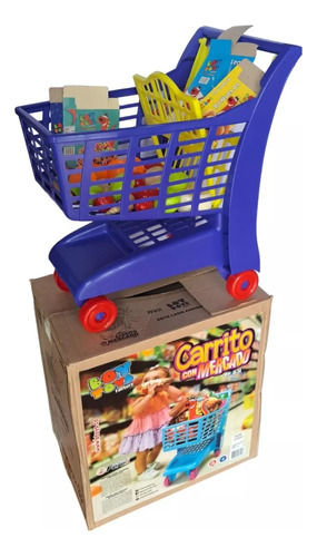Carrito Mercado Juguete Boy Toys Niños Juegos 46cm 