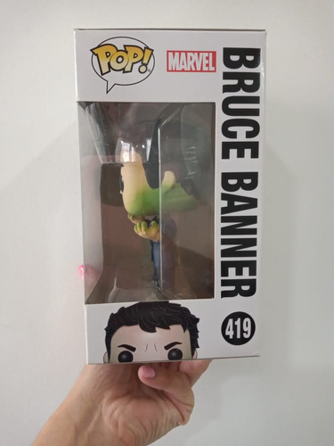 Imagen 2 de 3 de Funko Pop! Avengers Bruce Banner #419