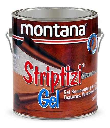 Removedor De Tintas Verniz Texturas Striptizi 3,6lt Montana