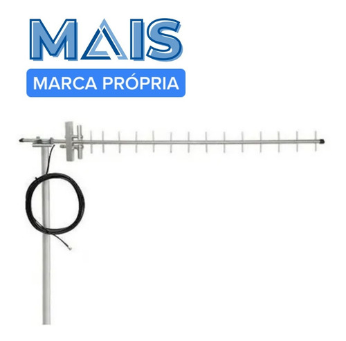 Antena Para Celular Ou Modem 15dbi Com Adaptador Universal