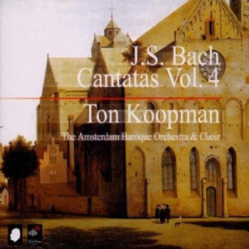 J.s. Bach; Cantatas Ton Koopman, 4 Discos Compactos