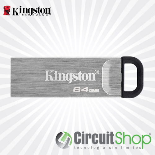 Flash Memory Metalica 64gb Kingston Kyson Circuit Shop