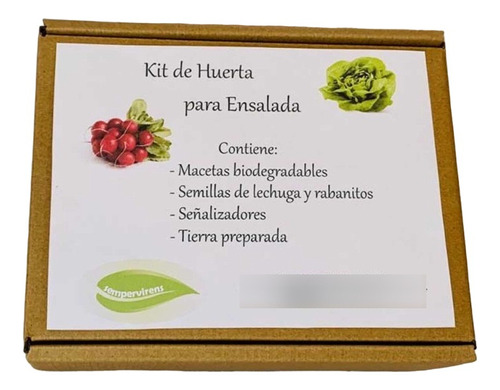 Kit De Huerta - Para Ensalada