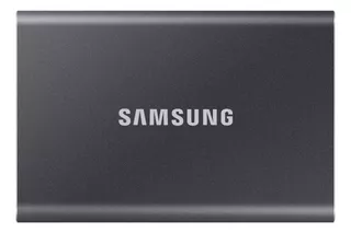 Disco sólido externo Samsung T7 MU-PC500 500GB gris