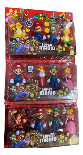Muñecos Super Mario Luigi/princesa/donkey/bowser/koopa Tropa