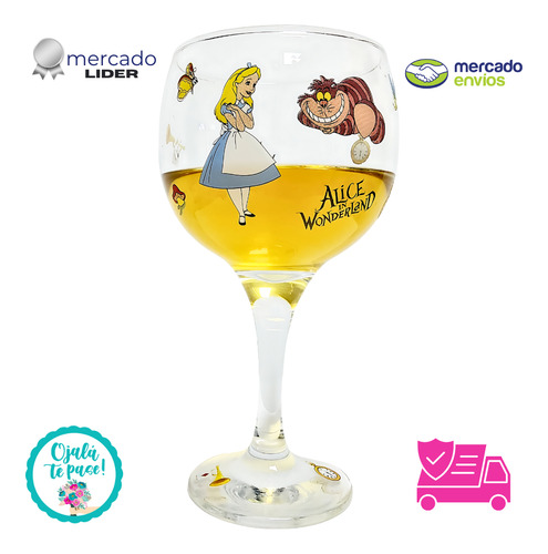 Vasos Y Copas Vidrio Alicia 3 Elementos