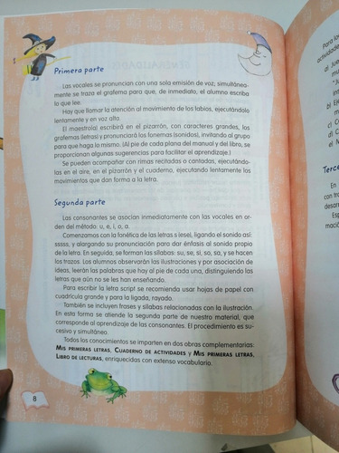 Libro Mis Primeras Letras: Cuaderno De Actividades Trillas