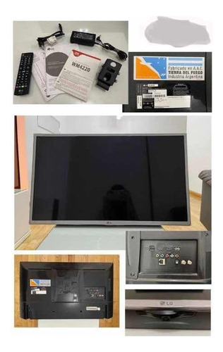 Smart Tv Led 32  LG . Control Remoto, Manuales, Soporte.