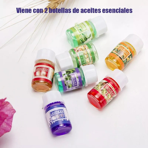 Humidificador Aromaterapia 3000ml Difusor De Aceite Esencial-Viene con aceites esenciales(2~4 botellas)