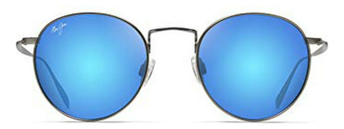 Gafas De Sol - Maui Jim Nautilus Asian Fit Square Sunglasses
