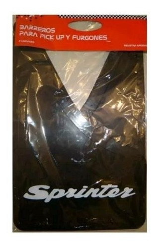 Barreros Babero De Goma Para Barro Sprinter ( El Par )