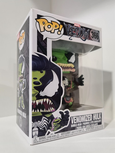 Figura De Acción Hulk Venomizado 366 Funko Pop! Venom