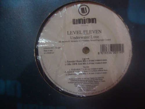 Vinilo Level Eleven Underwater Love Union Records E1