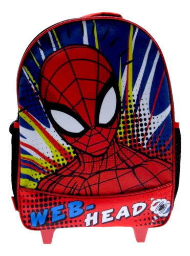 Mochila Con Ruedas Spiderman M1 Hombre Araña