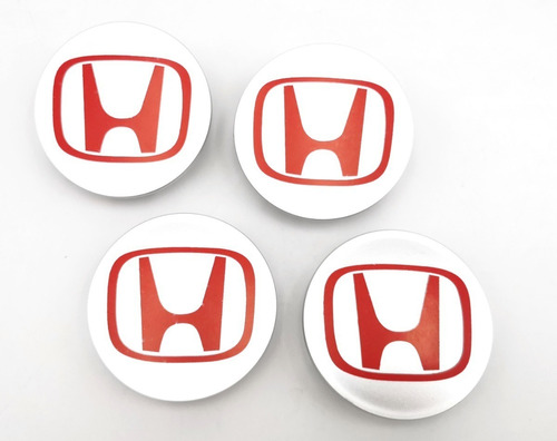 4 Tapas Para Rin Honda Civic Crv Hrv Accord 68mm