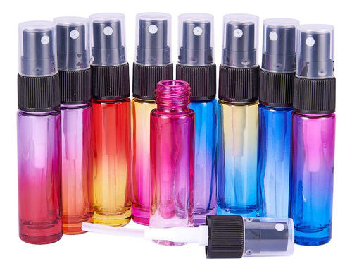 Benecreat 9 Paquetes De Botellas De Vidrio De Color Arcoris