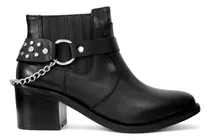 Comprar Botas Cortas Texanas Mujer Cuero Taco 7cm Gravagna 4220