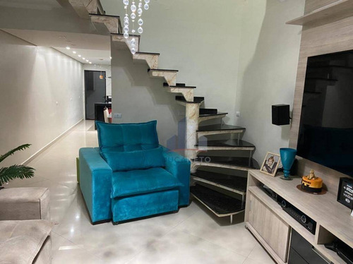 Imagem 14 de 29 de Sobrado Com 3 Dormitórios À Venda, 300 M² Por R$ 830.000 - Jardim Mauá - Mauá/sp - So0254