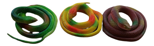 Serpientes Culebras Set 3 De Goma