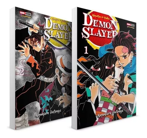 Demon Slayer 1 Y 2 Kimetsu No Yaiba Manga Paquete Español