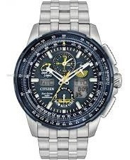 Relógio Citizen Eco Drive Blue Angels Skyhawk Jy8058-50l