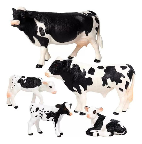 L Juguetes De Vacas En Miniatura Con Figuras De Animales De